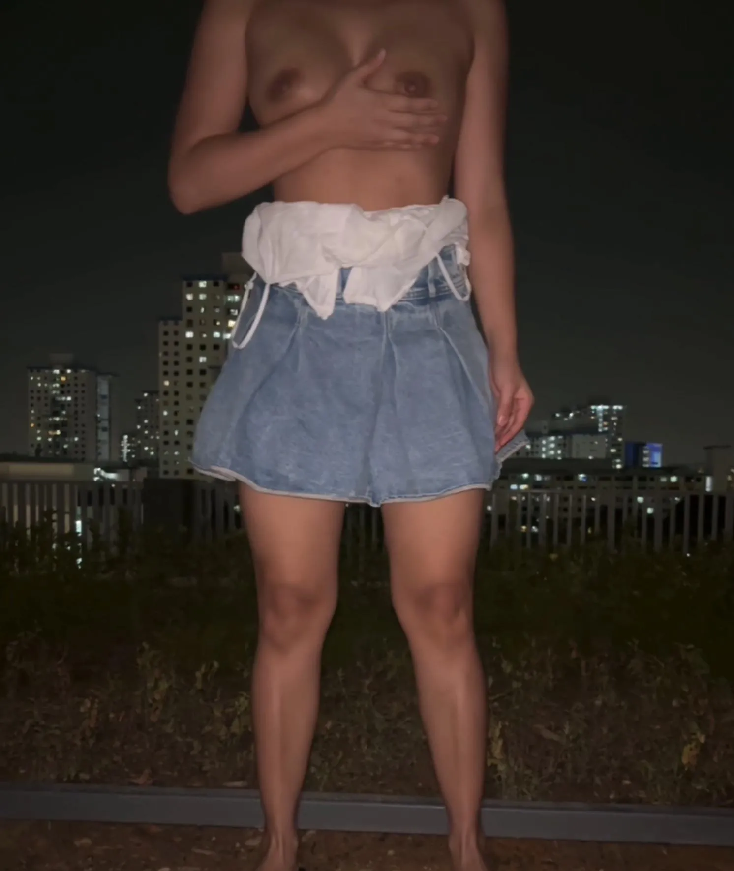 some fun up at the roof garden.