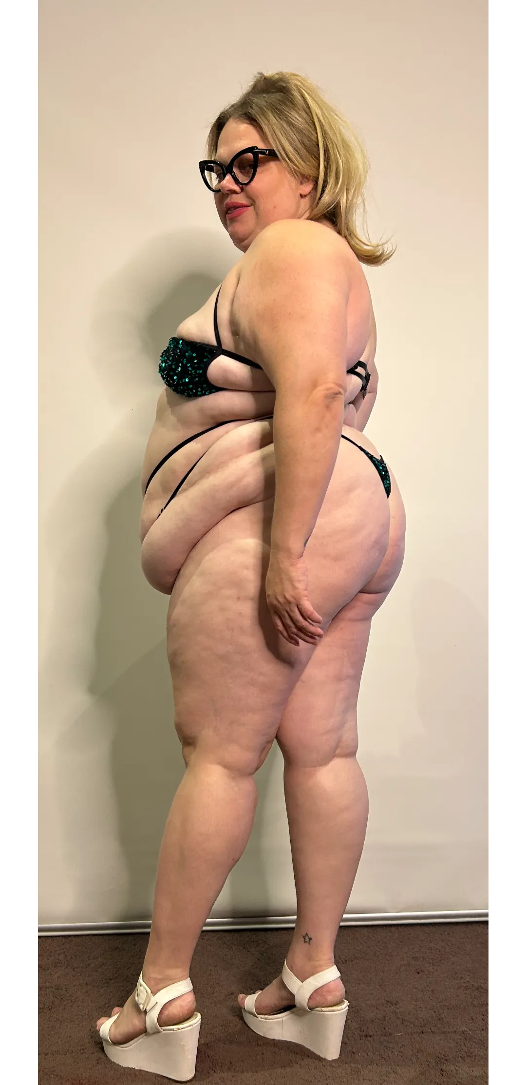 Squeezed in to something nice