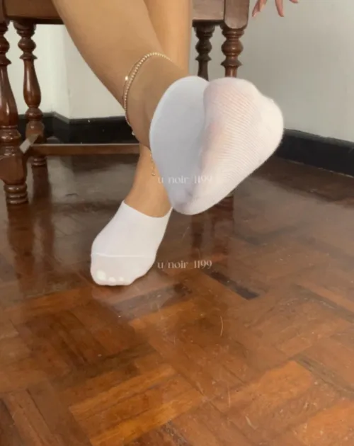 Suck them through these socks