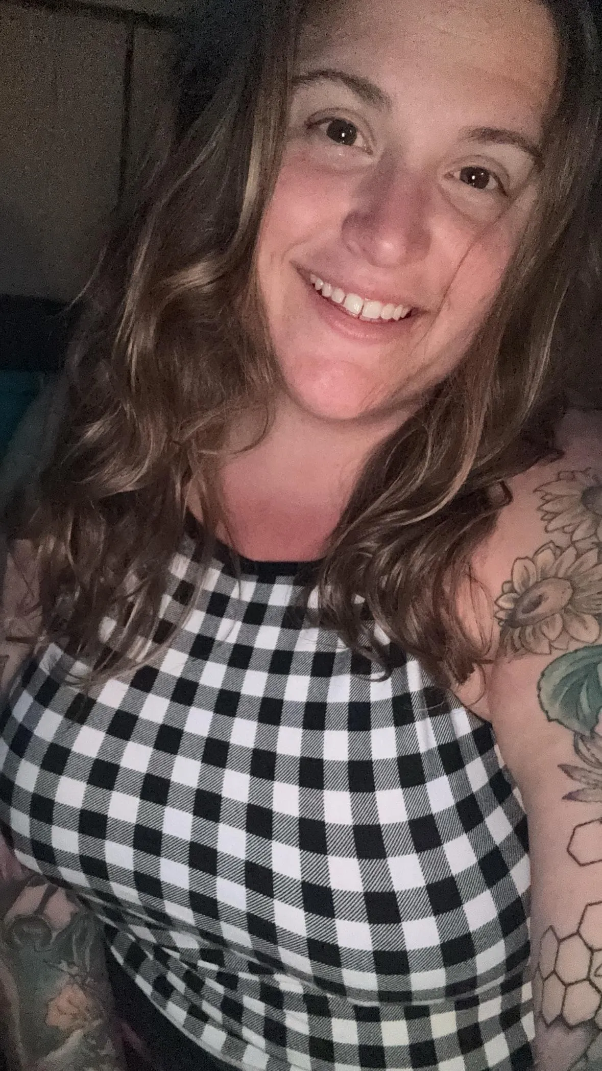 voluptuous BBW stoner  covered in tattoos!