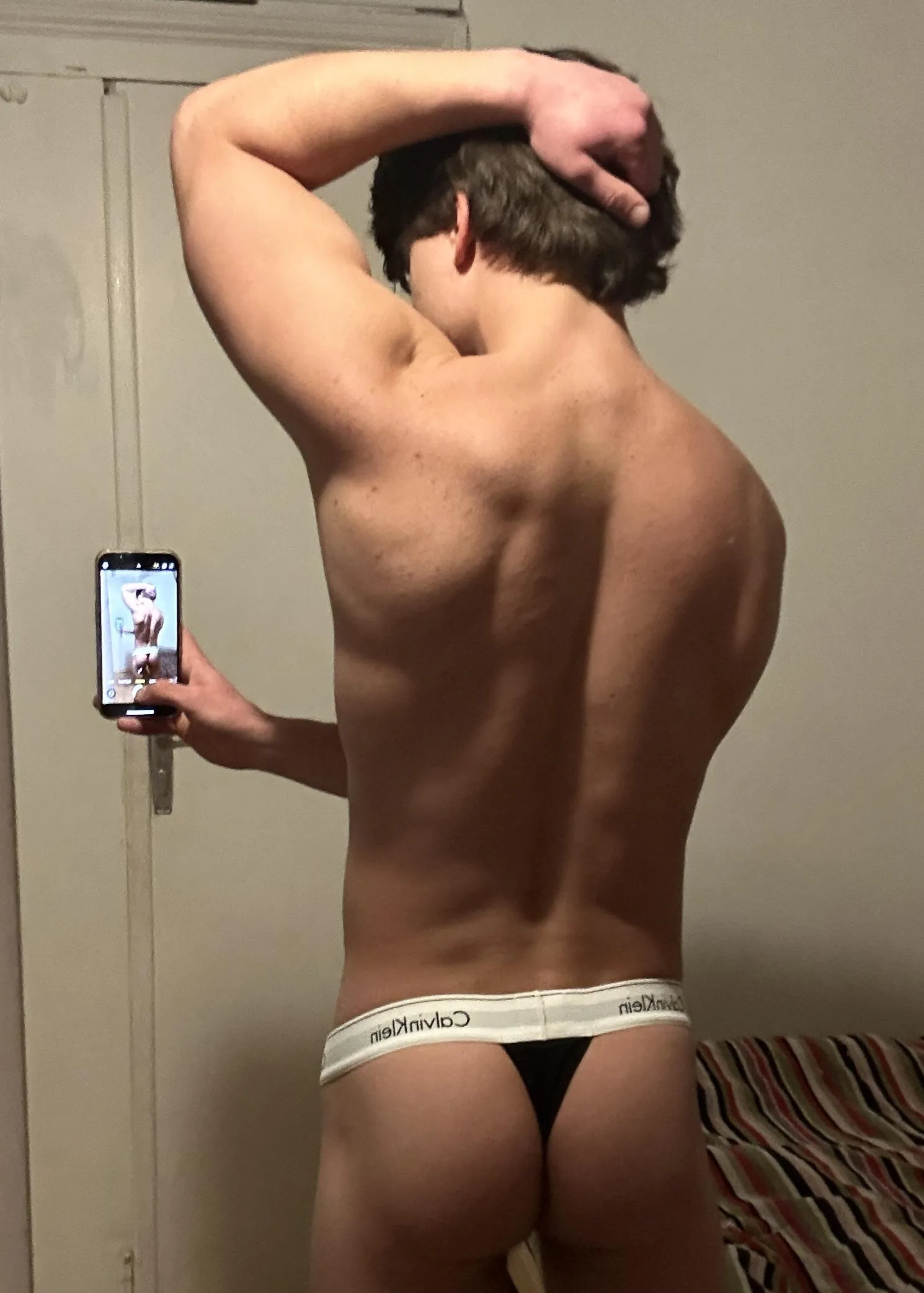 (20)Would you bend me over?