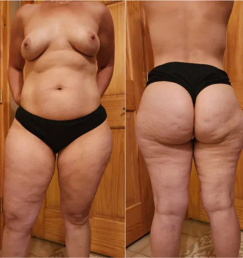 All natural chubby mombod