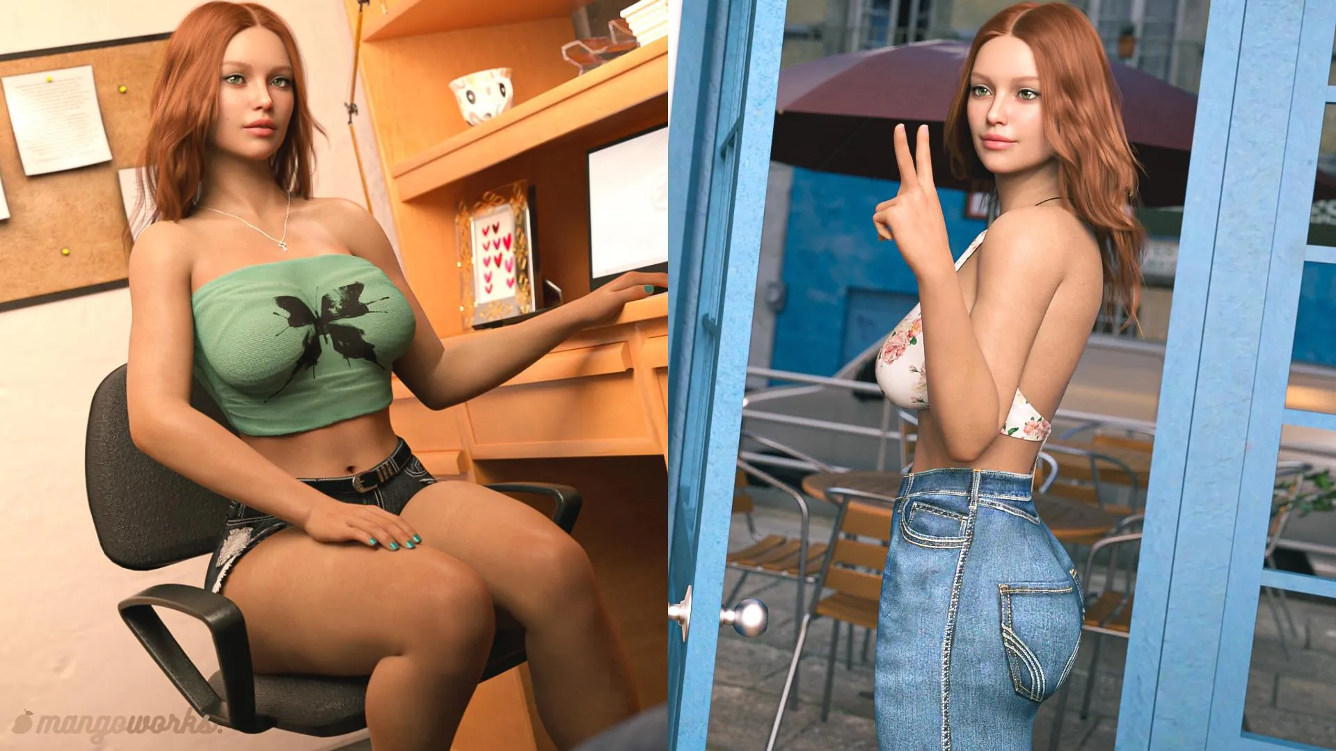 Big brain 🧠 Big energy 🔥 Bigger distractions 🍑 [Getting Intimate | Mangoworks]