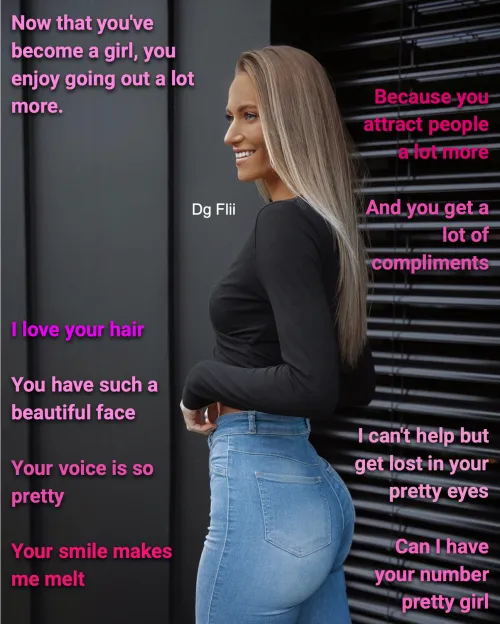 Compliments as a girl