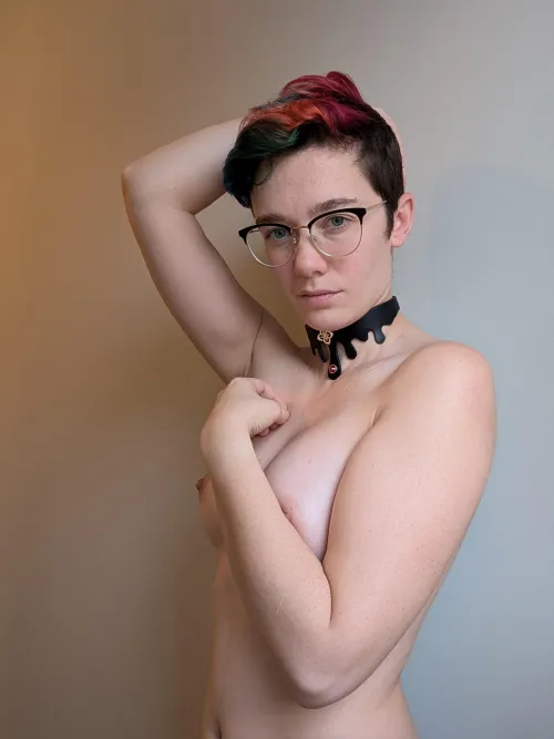 Fun little collared tease