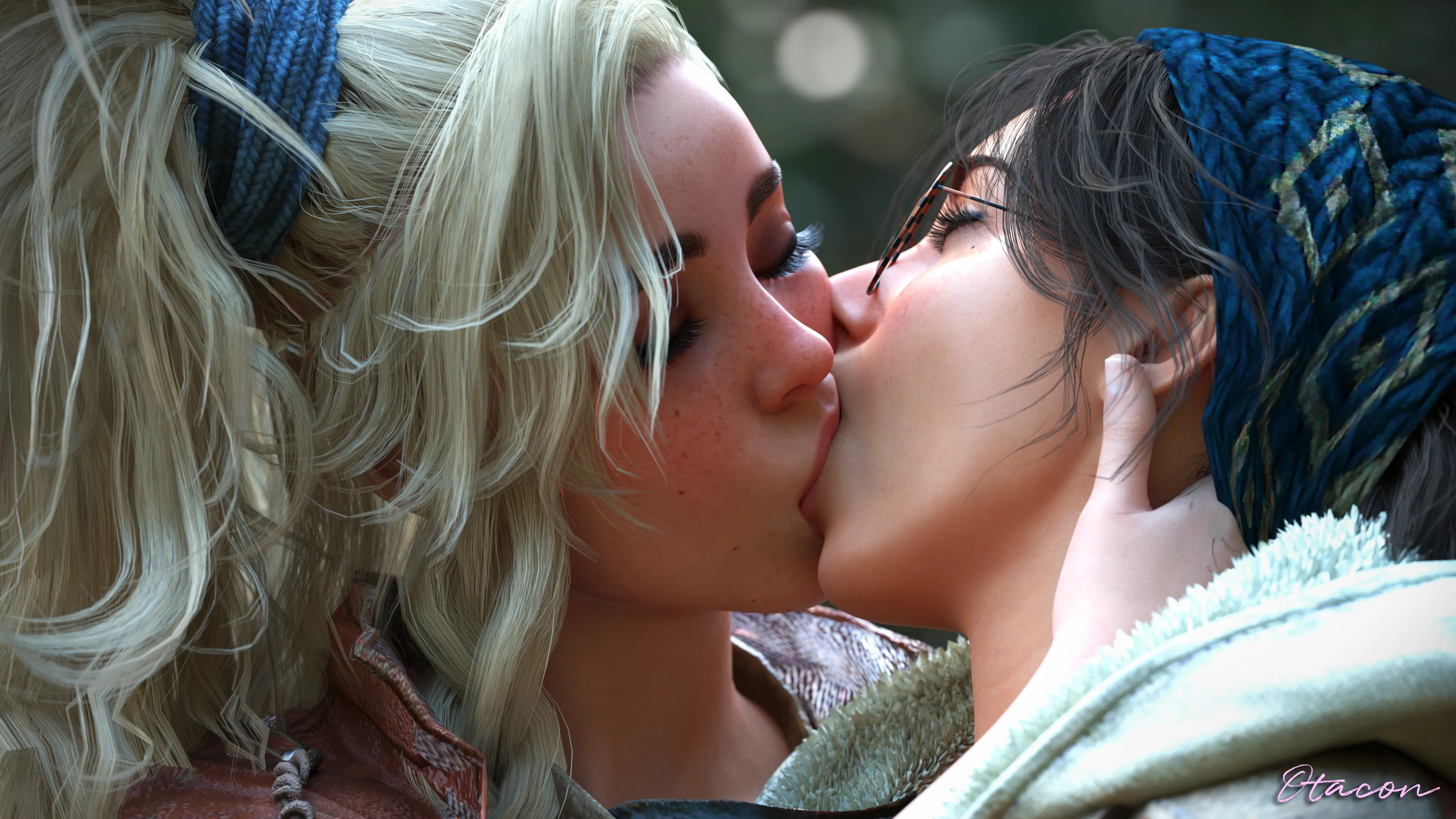 Gemma and Alma (Otacon)[Monster Hunter]