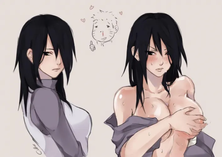 Hear me out on fem sasuke