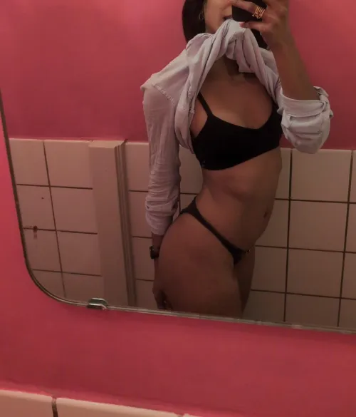 I love being naughty in the office bathroom