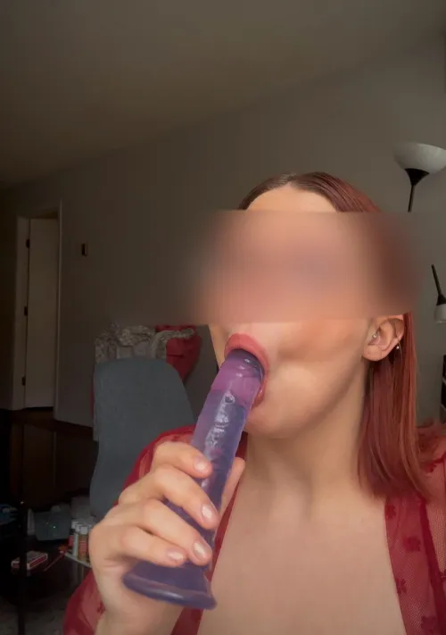 I’m a throat slut!