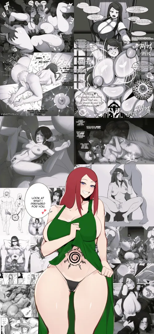Kushina Uzumaki Hentai Wallpaper (Kisou)