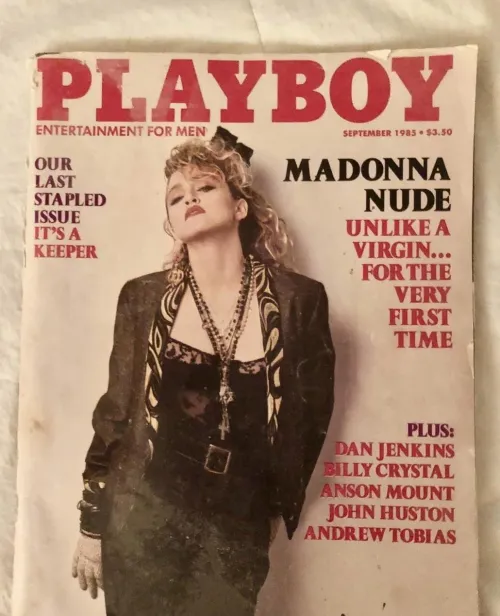 Madonna, Playboy, 1985