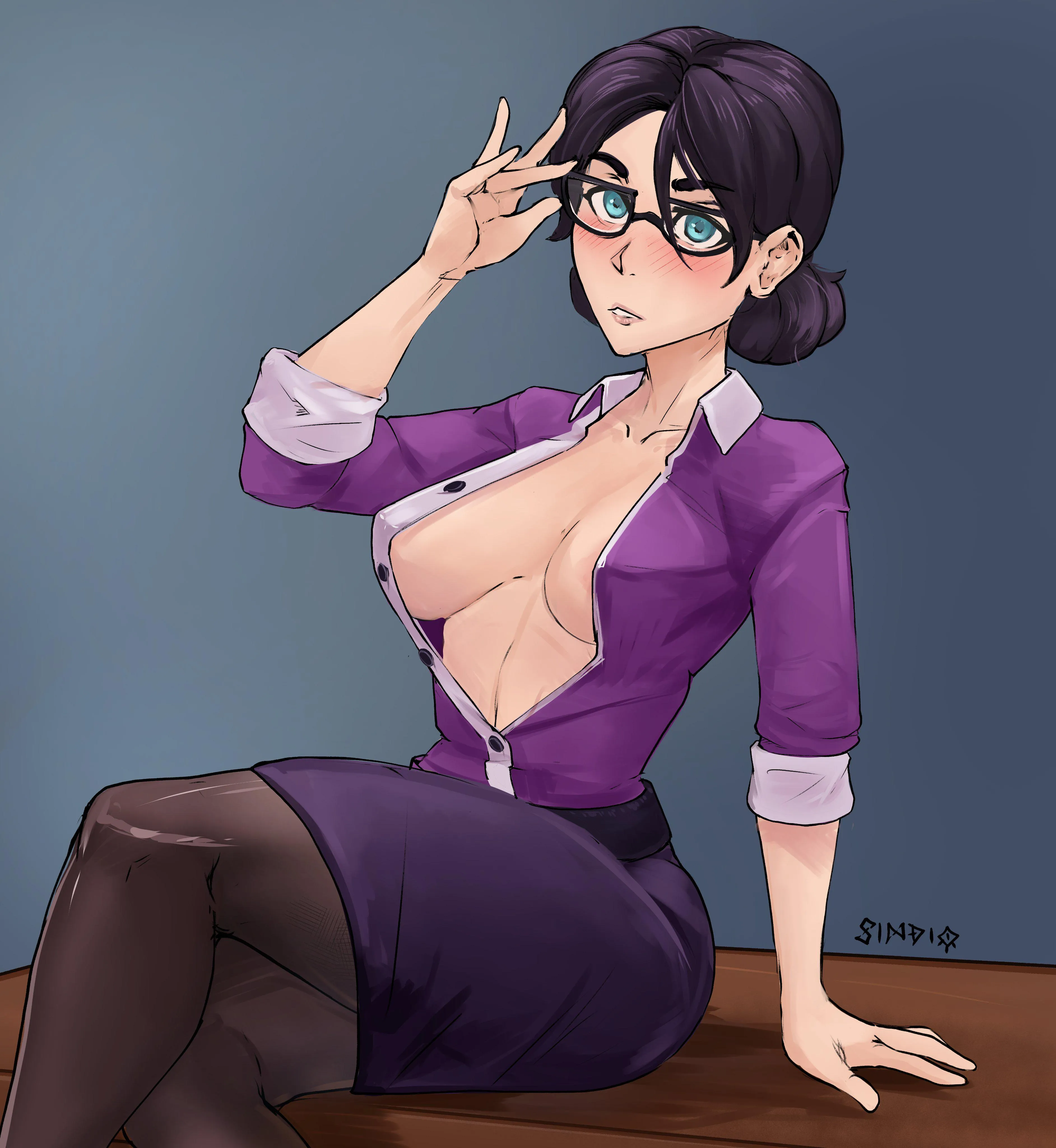 Miss Pauling by Sindio