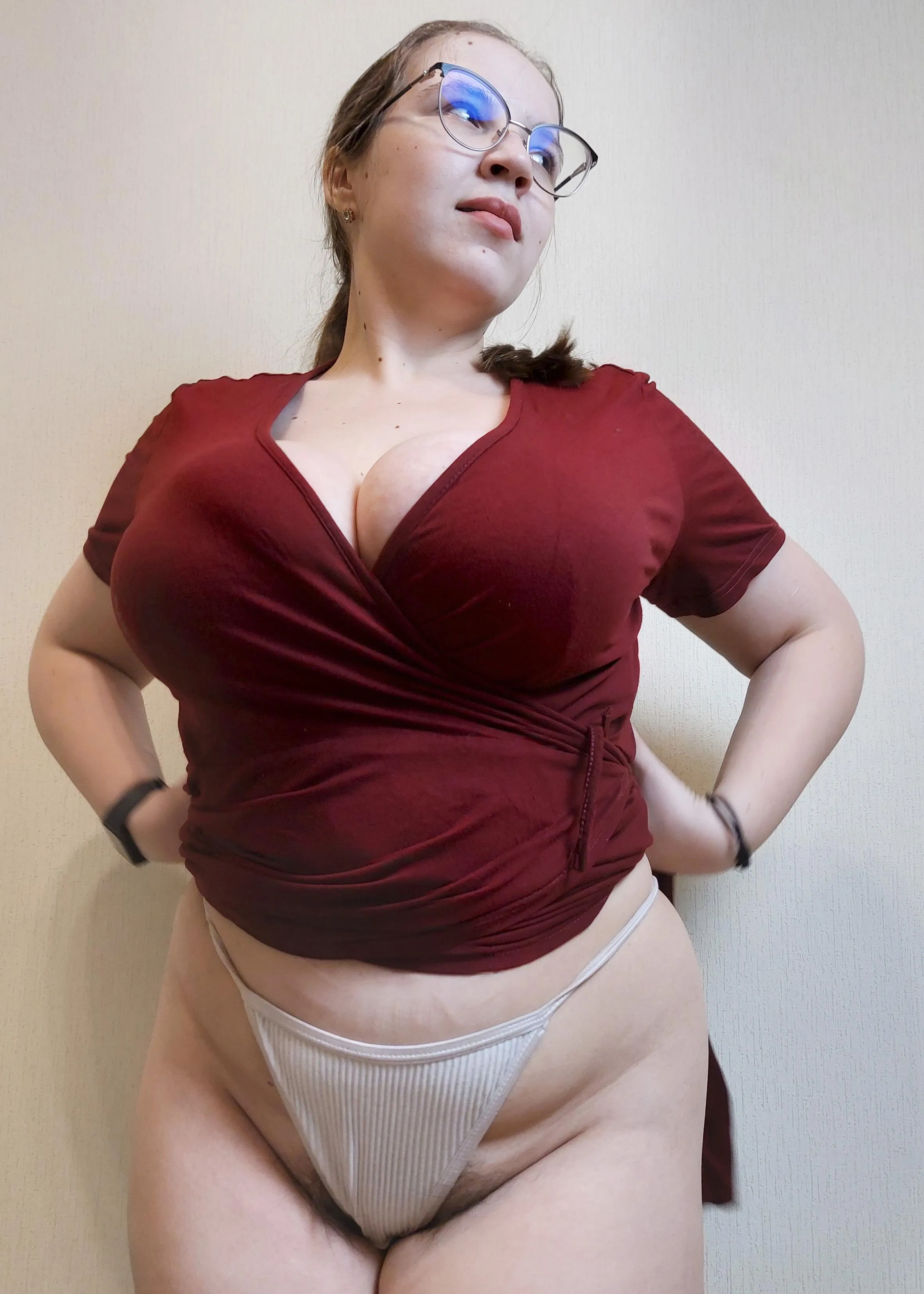 No panties can hide my charm