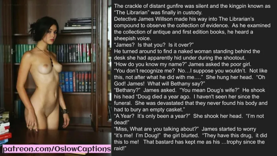 The Libraian's trophy (unwilling)