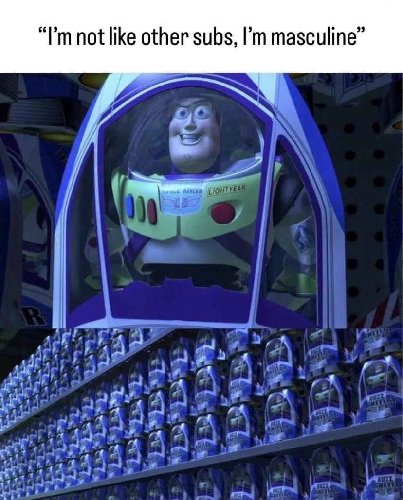 When masculine Msubs think they’re the first and only