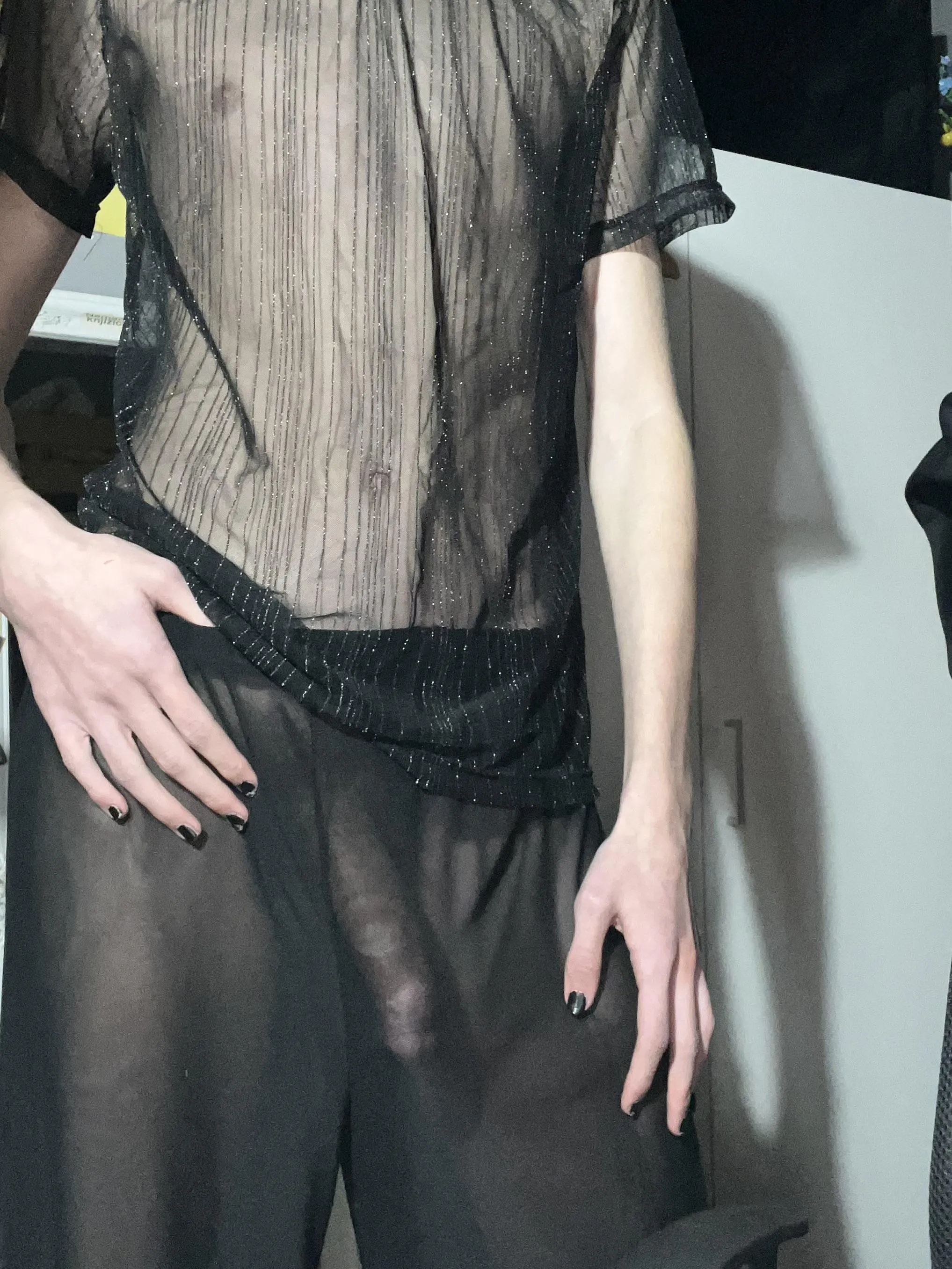 [18] Like my new club outfit?