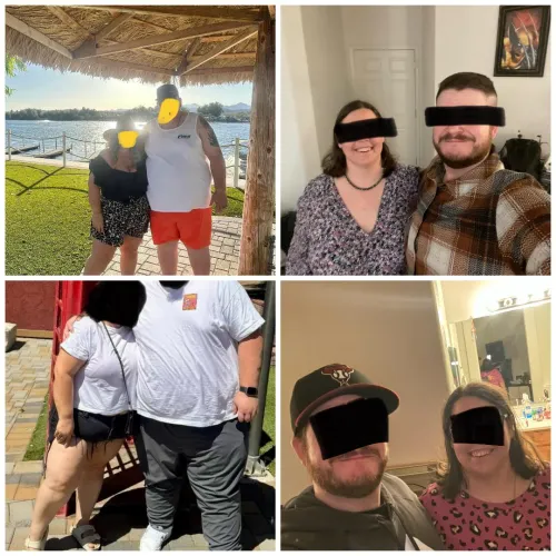 2 MF plus-sized, full swap couples looking for 3rd couple. We are M42F40 and M35F33. We host in San Tan Valley. Wives are bi, husbands are straight. See below for more info.