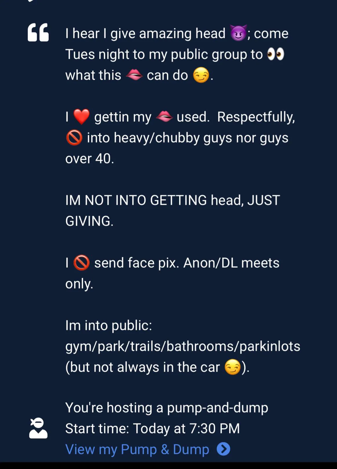 27 Traveling in CA (Palmdale area) w/o the fiance. Imma wait in a public spot for guys to line up to use my mouth.