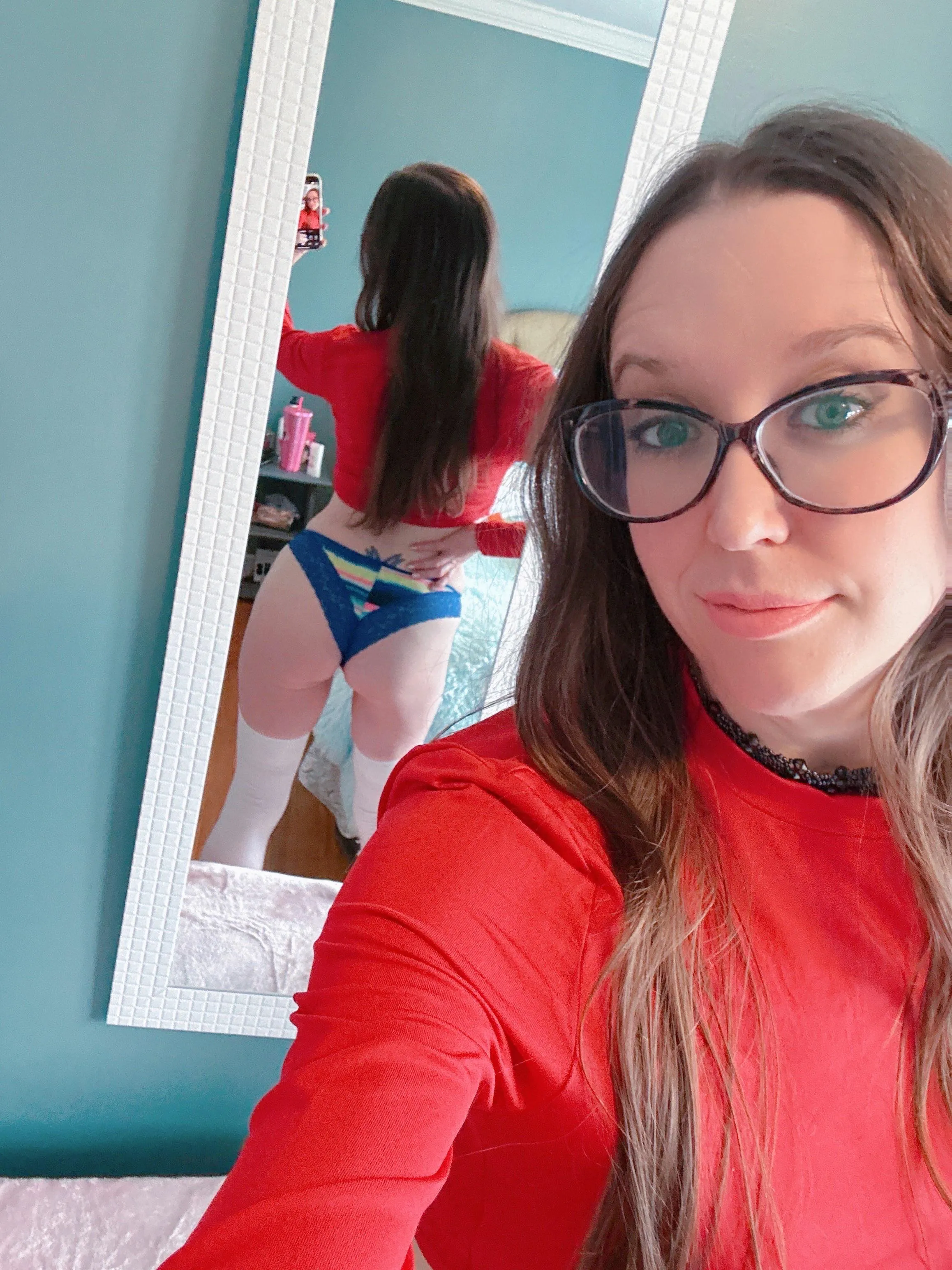 A little cheeky this morning 😜