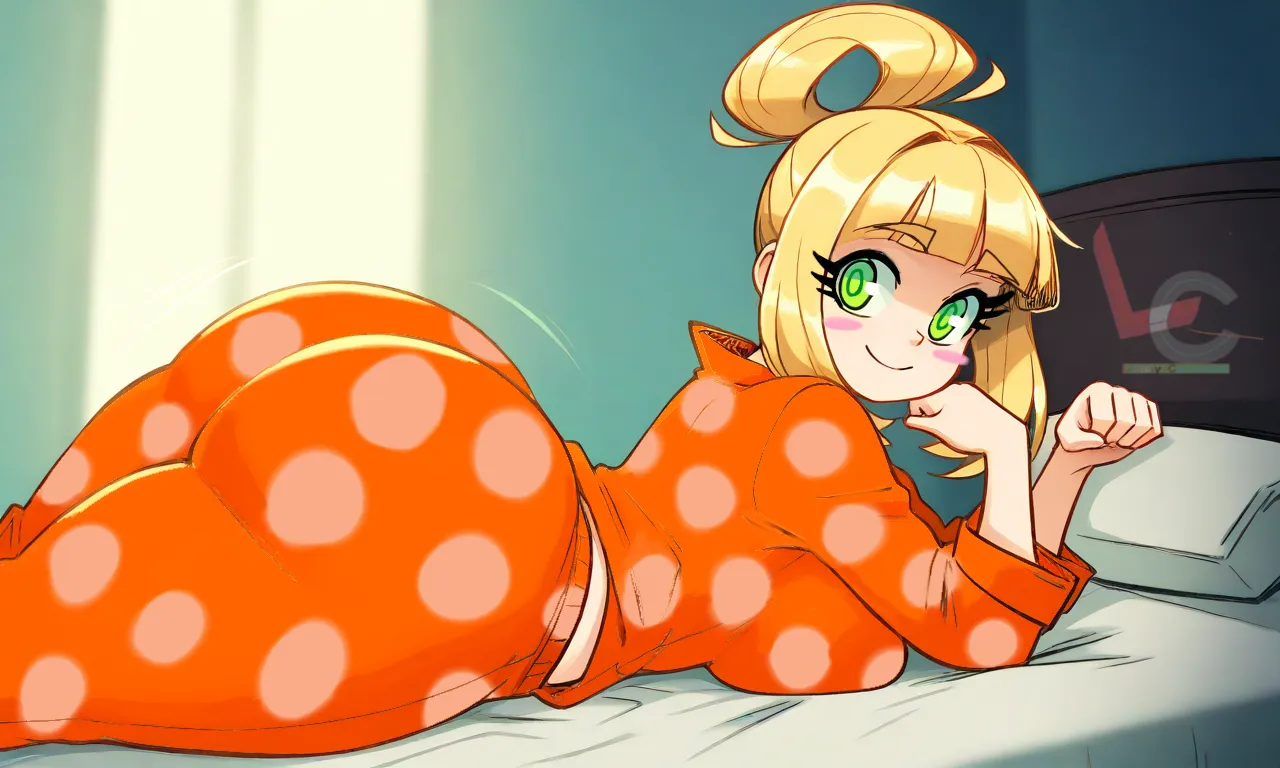 Anisa ready for sleep