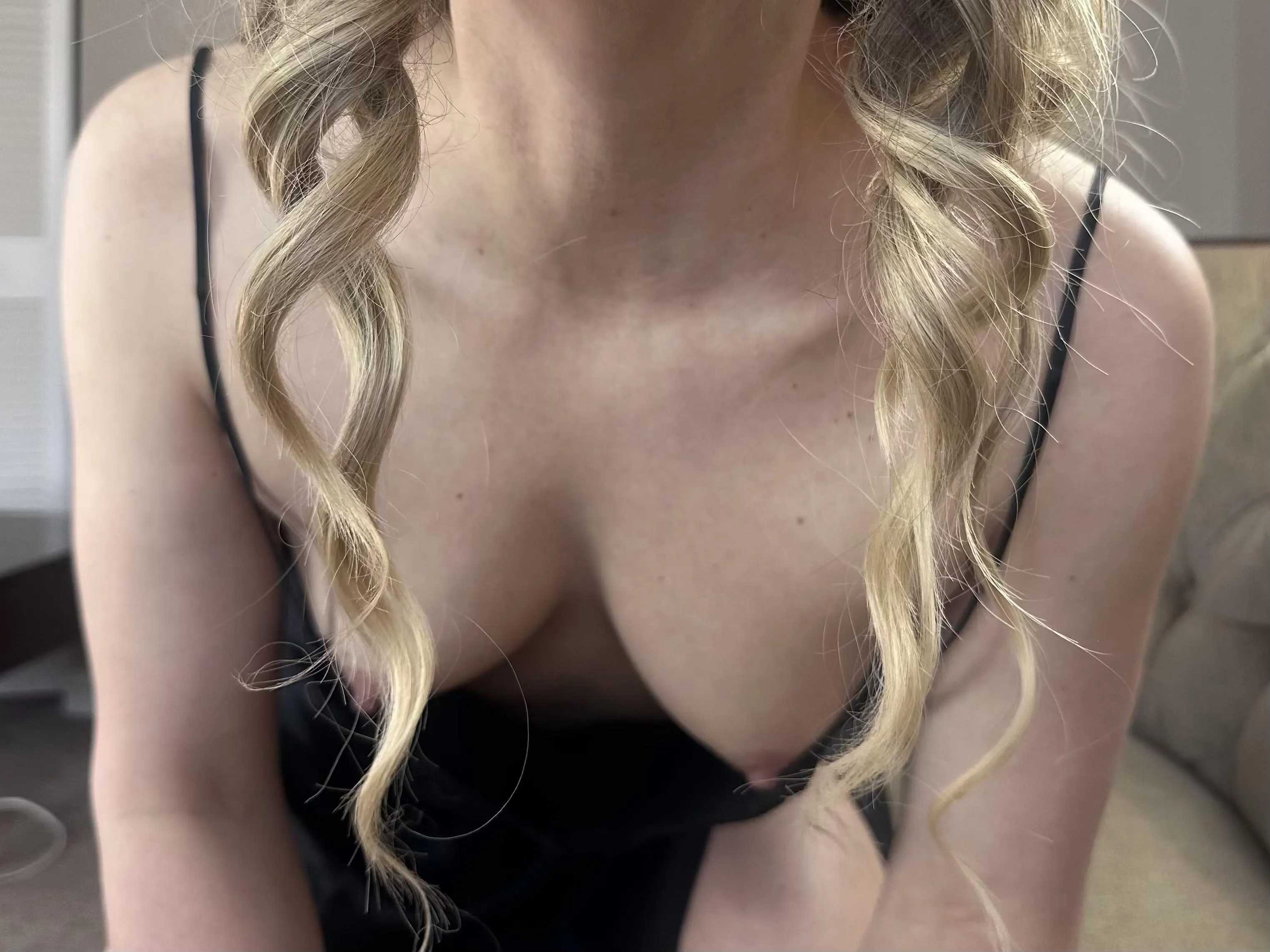 Are you trying to look down my shirt?