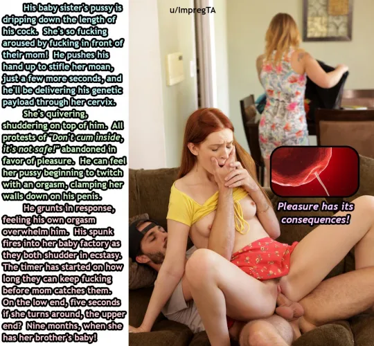 [B/S] In front of mom