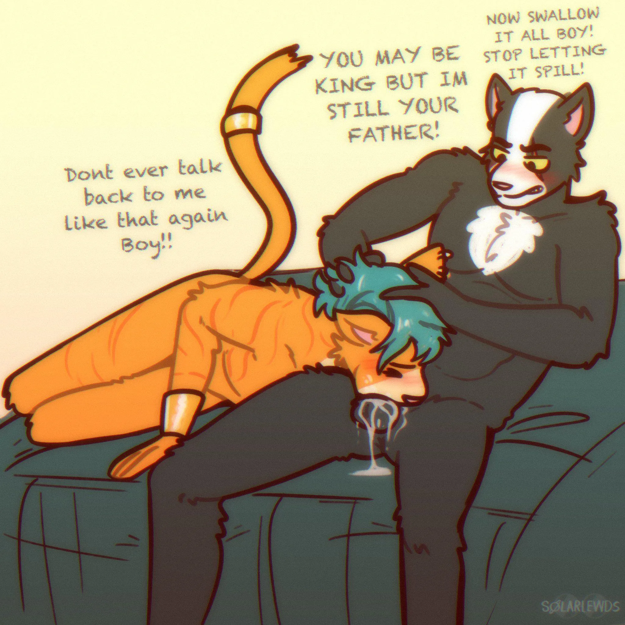 Don't Get Smart With Dad (solarlewds)
