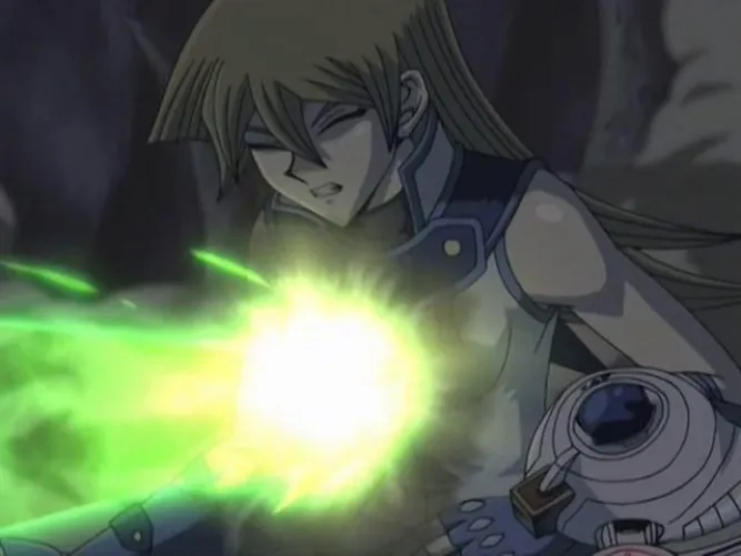 I love in episode 41 of Yugioh GX Asuka/Alexis gets hit in her breasts