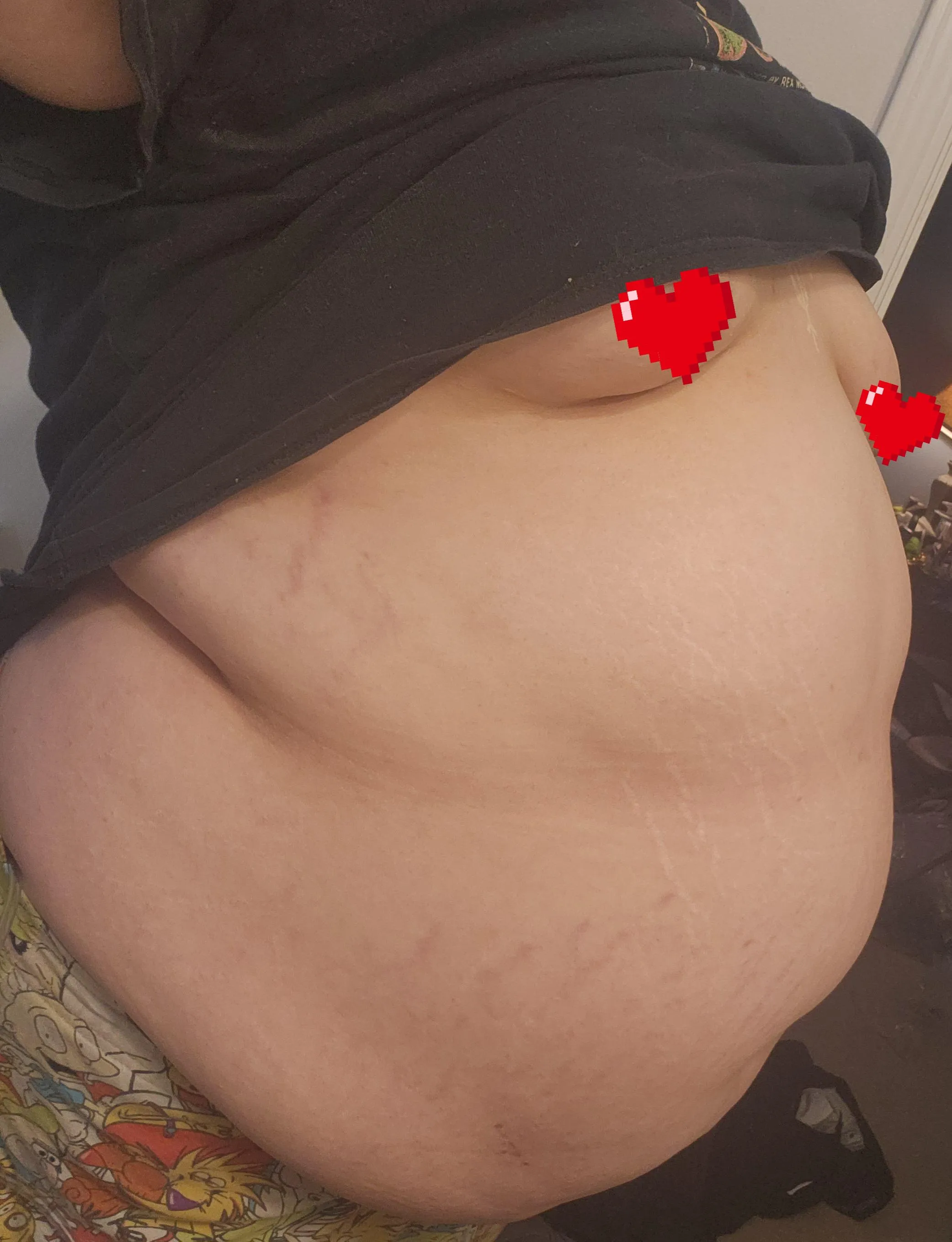 I think I'm bloated..