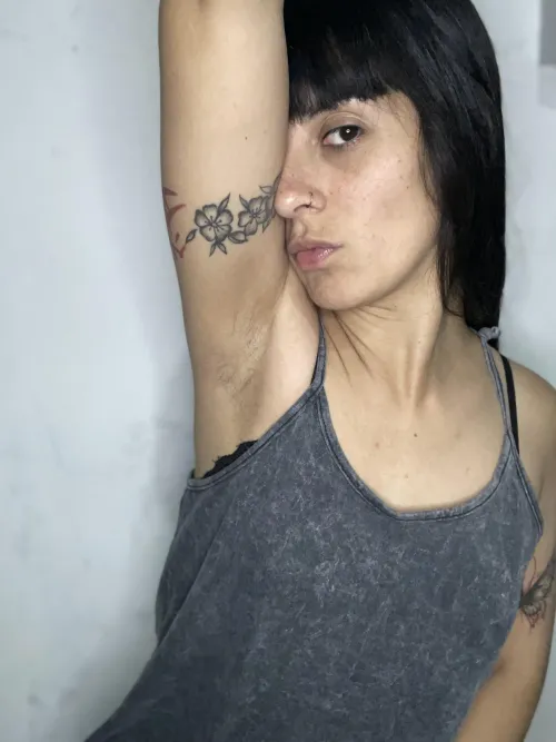 I want a volunteer to smell, suck and lick my armpits, are you in?