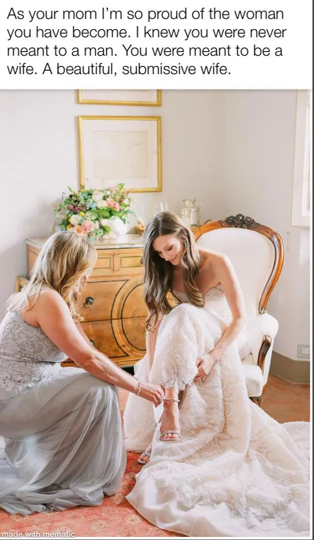 I wish my mom could be there on my wedding day