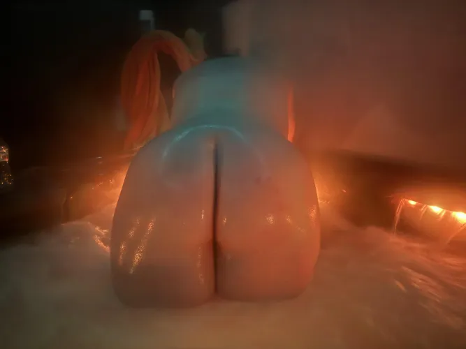 It got real steamy after this..