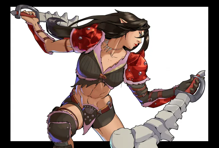 Lean Muscle Mommy (maxgalore_) [Monster Hunter OC]