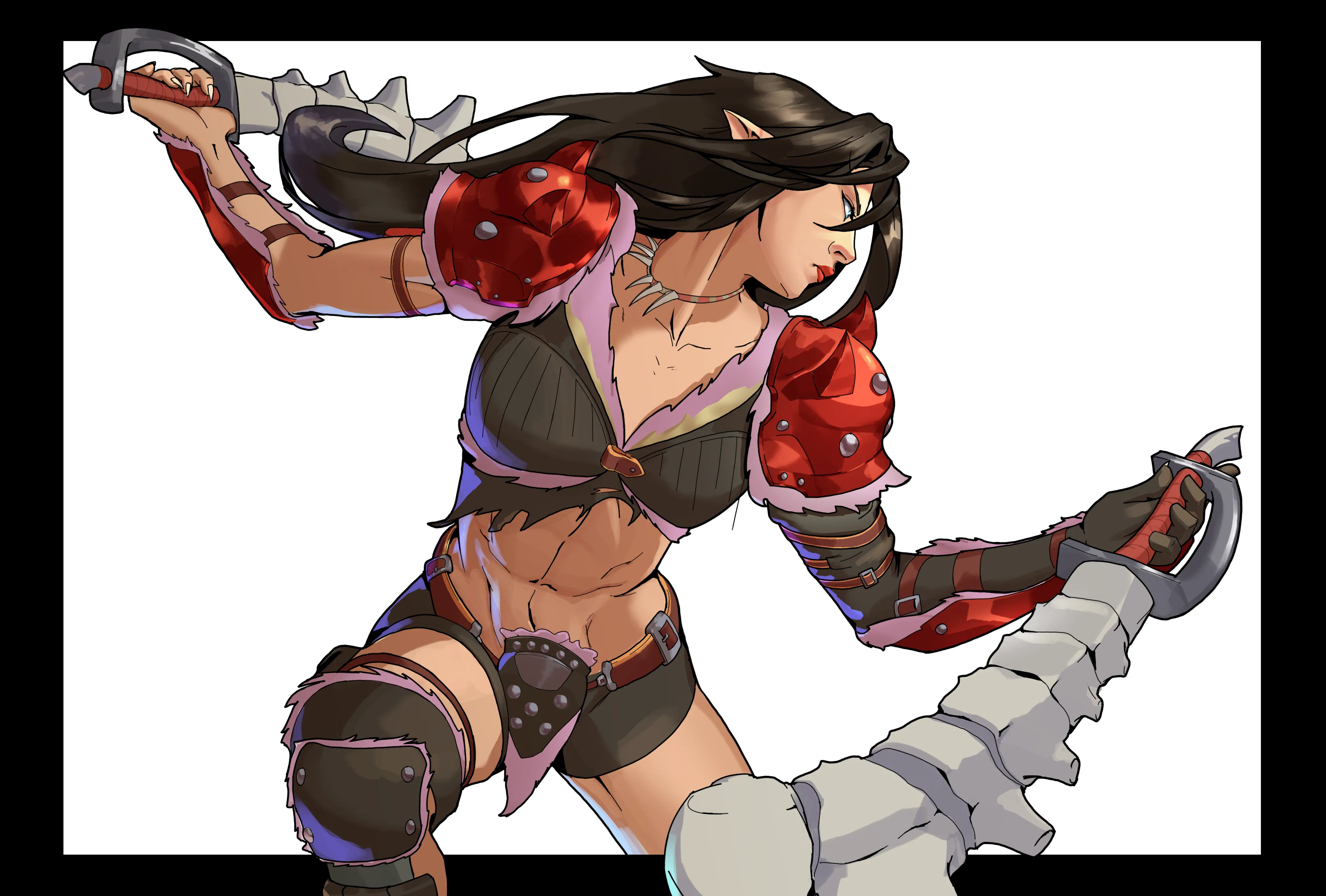 Lean Muscle Mommy (maxgalore_) [Monster Hunter OC]