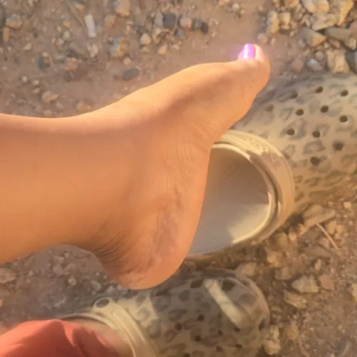 Let a bbw milf shove these tasty toes in your nasty mouth...