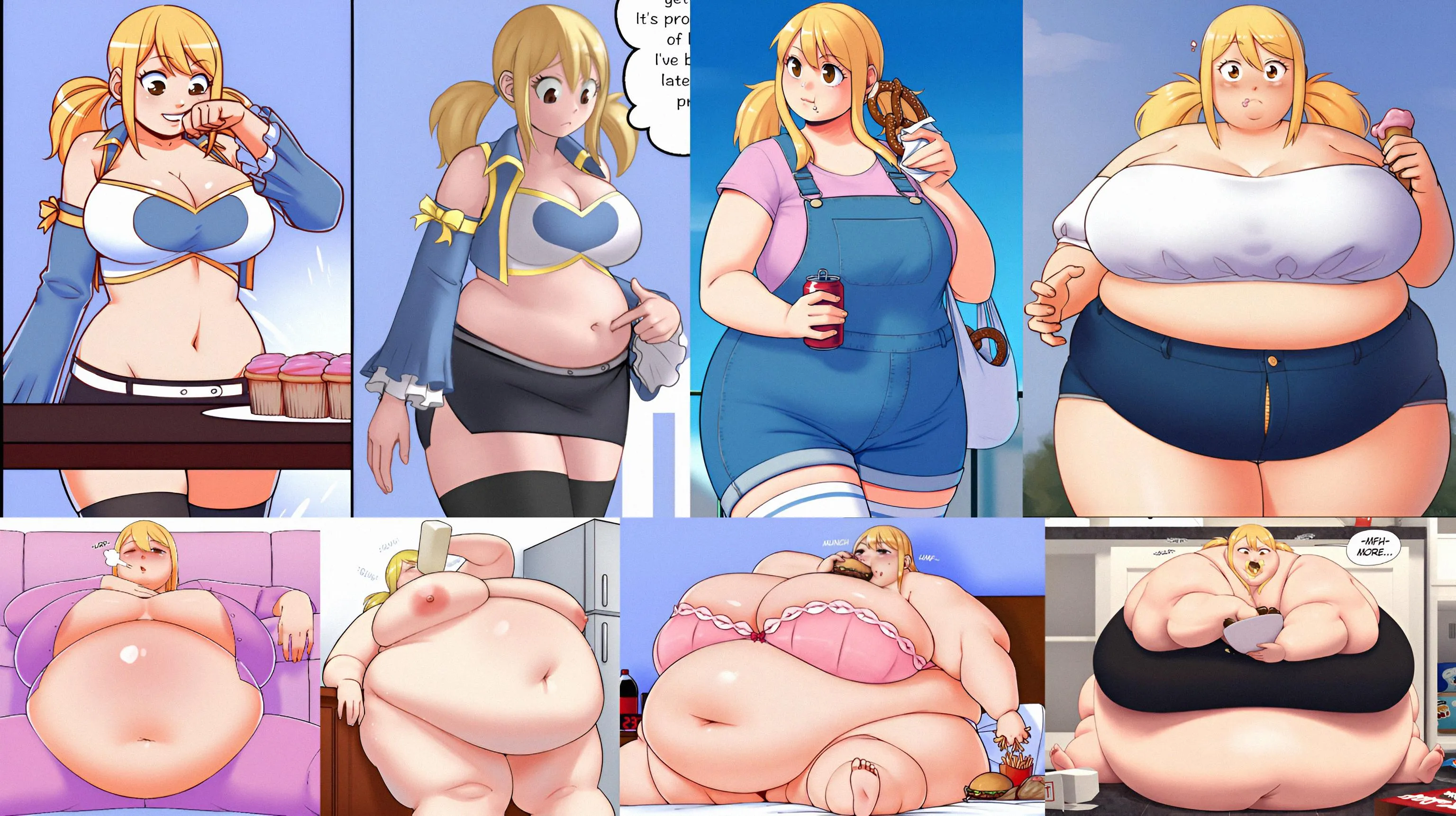 Lucy Weight Gain Compilation (By Better-with-Salt and izelofman)