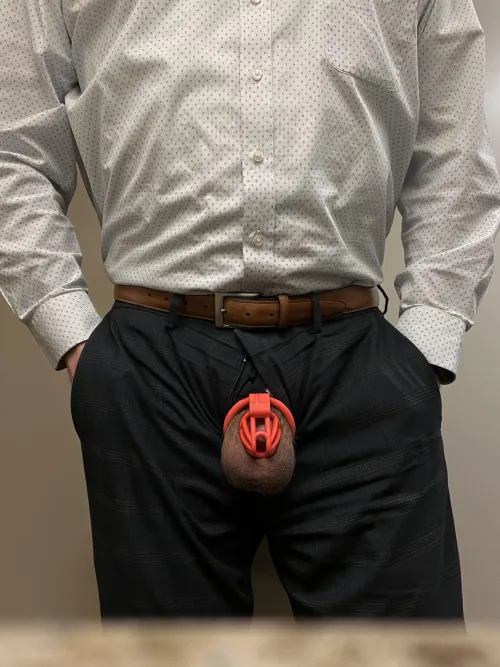 Office cage checks are always such a rush 😈