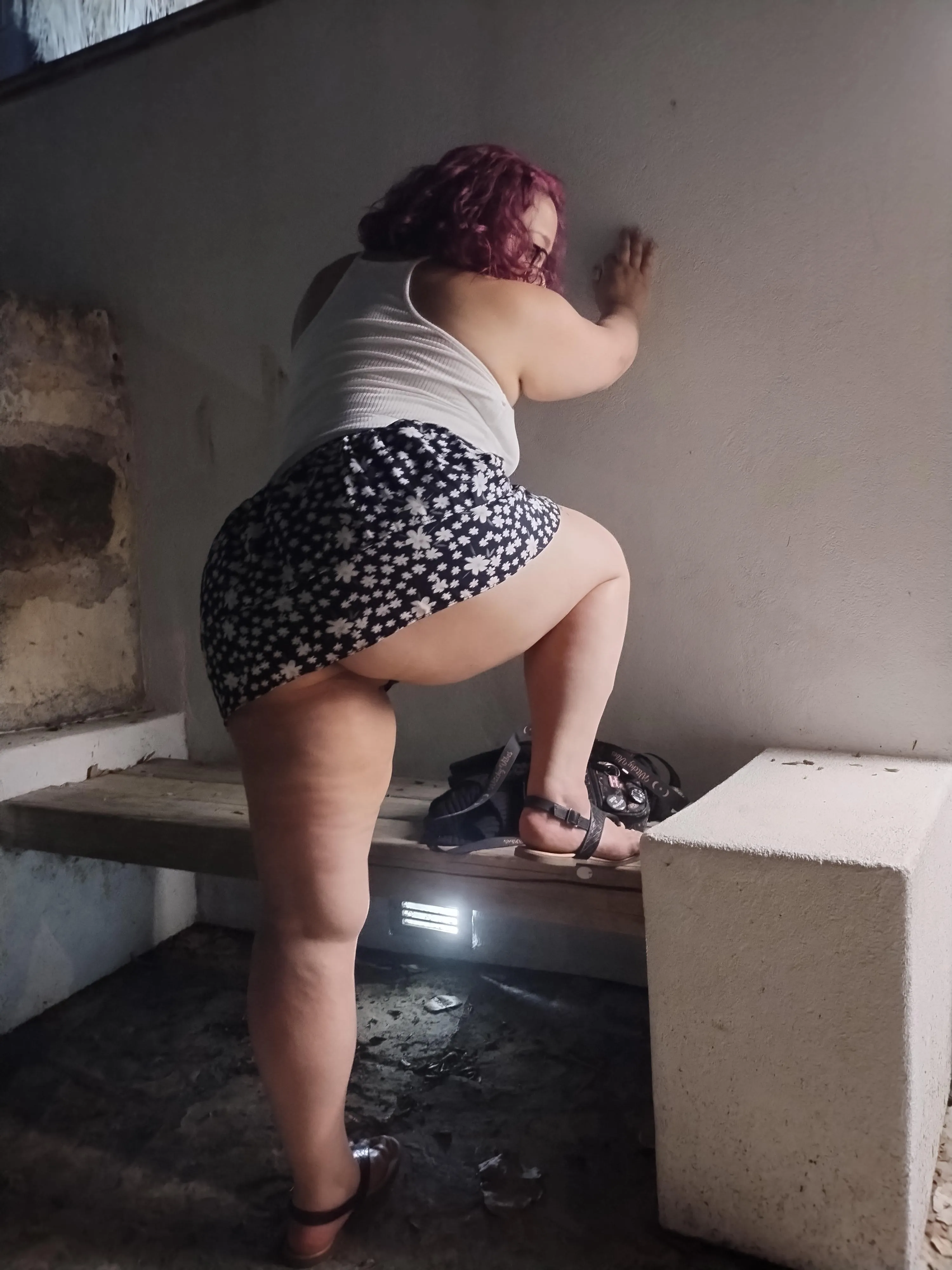 On our nightly hike keeping an eye out for bulls [c]