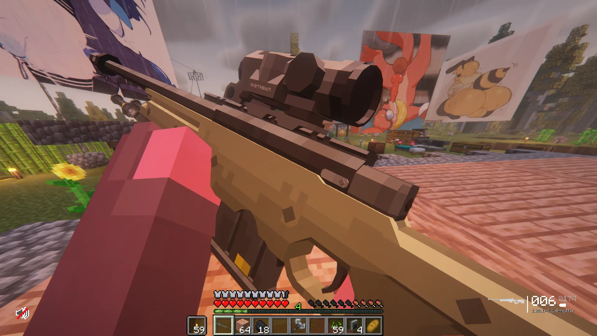 pulling no scopes with this bad boy on modded mc 🔥🔥🔥🔥