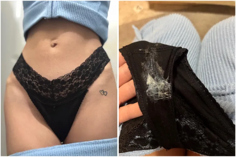 Ready to ship. Creamy, sweaty panties. Dm me to claim [selling]