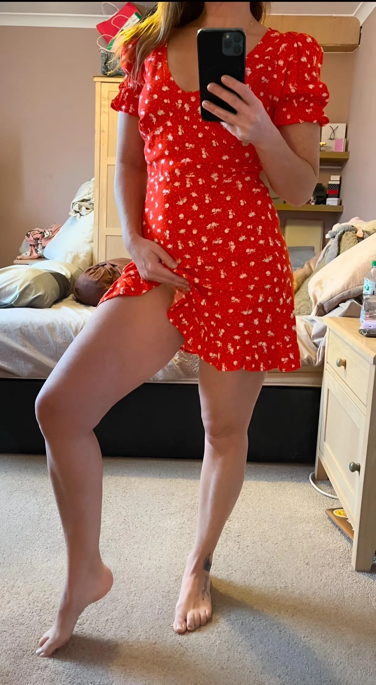 Red is my lucky colour