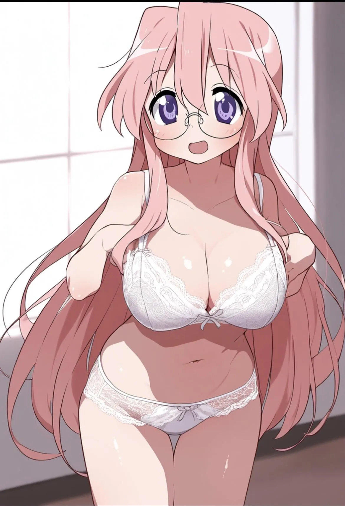 “Surely I must be dreaming.. what a tantalizing scene!” I used to be 87, but after my charitable granddaughter and I switched bodies I was 18 again! Hehehorf… Poor girl shouldn’t have touched that faulty wire so close to me. (RP)