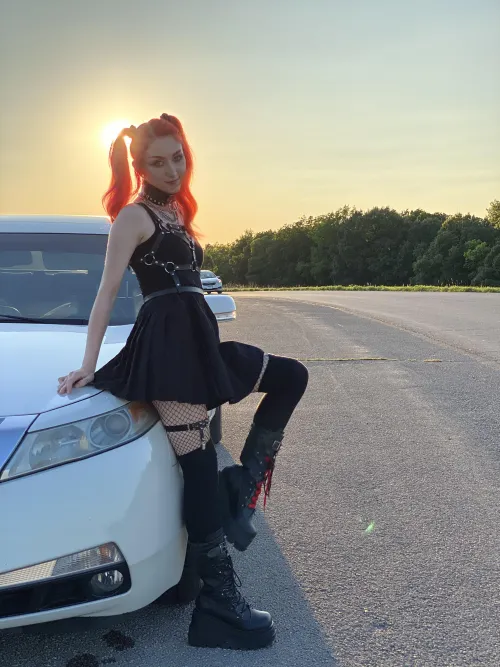 Taking in the sunshine