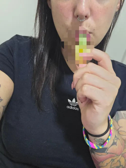 This dessert is closer to getting my lips than you'll ever be.