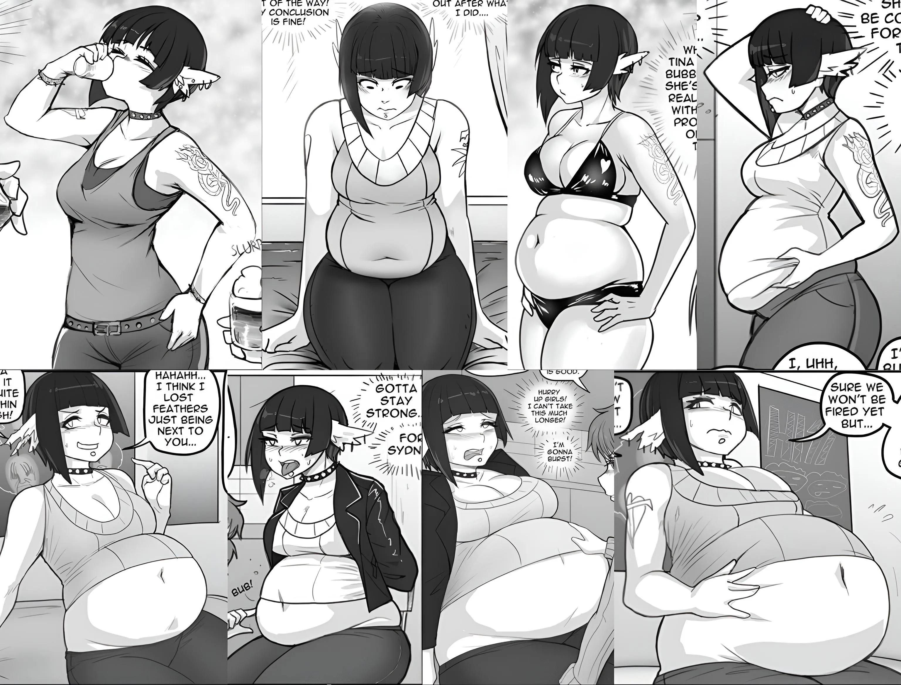 Tina Weight Gain Comp (By Izelofman)