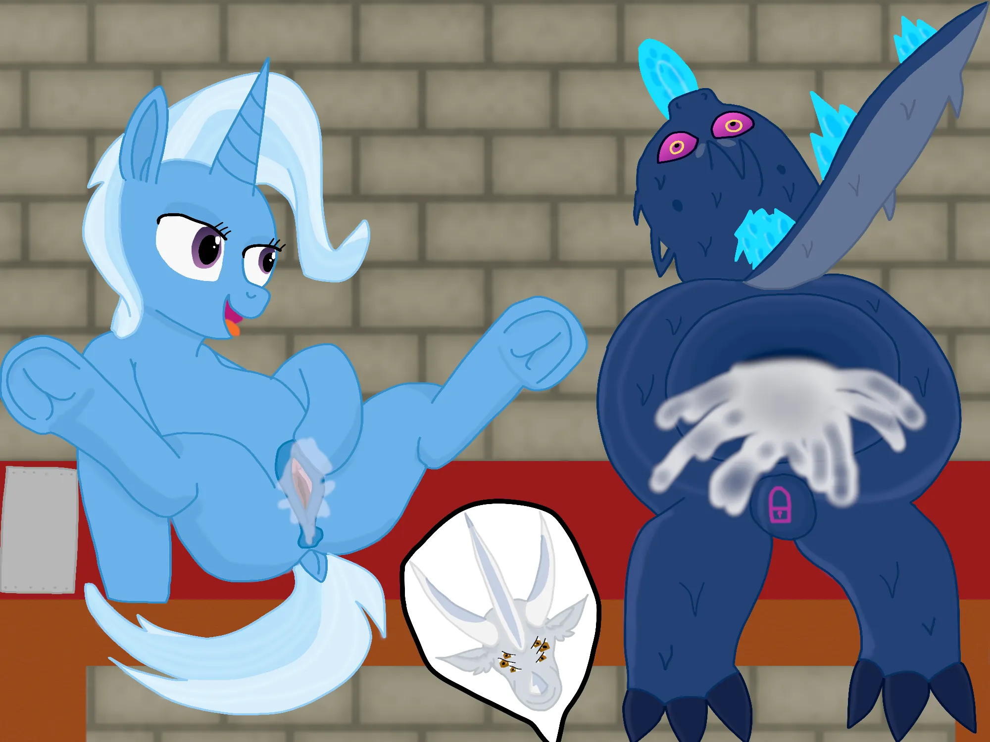 Trixie voyeurism (OC)