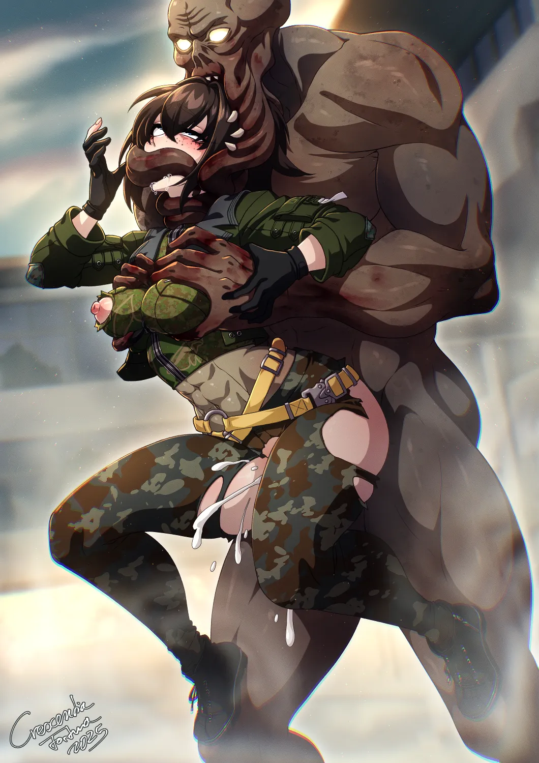 [Vtuber] Kelly caught by a Bloodsucker - for Kelly OC (by Crescentia Fortuna)