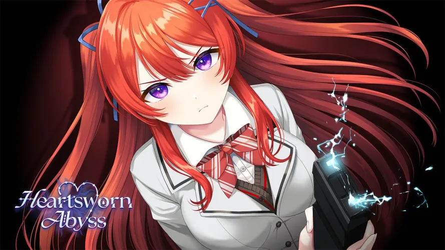 We just added TONS of voiced lines! Play Heartsworn Abyss, an (avoidable) NTR game with a super-cute redhead!