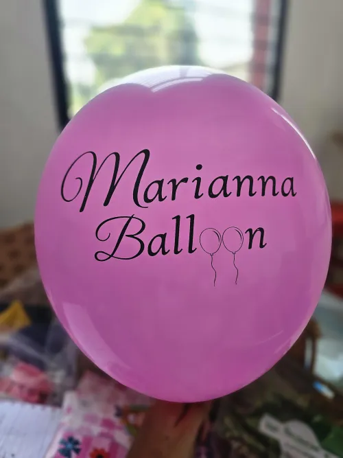What do you think of my personalized balloon?