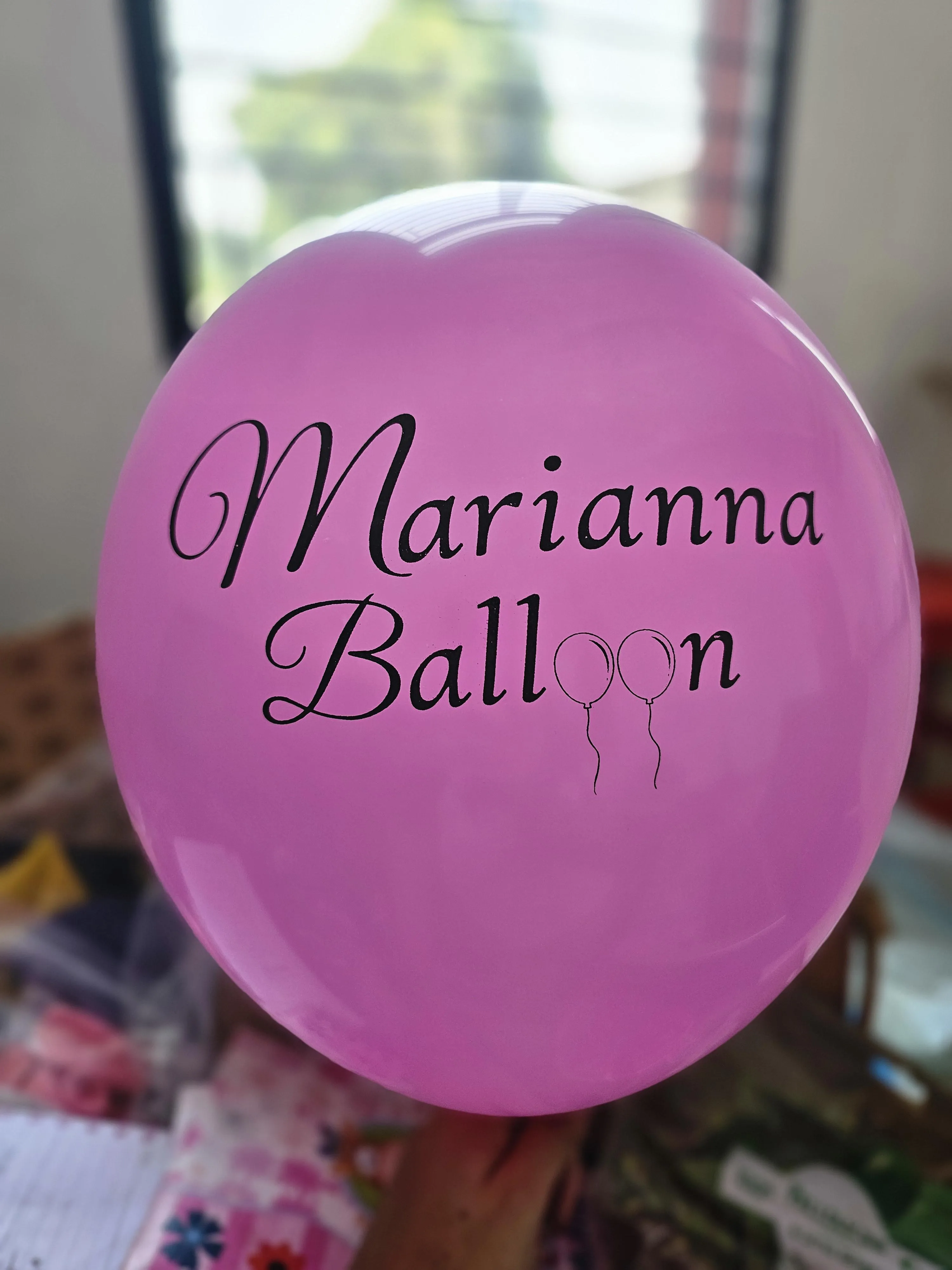 What do you think of my personalized balloon?